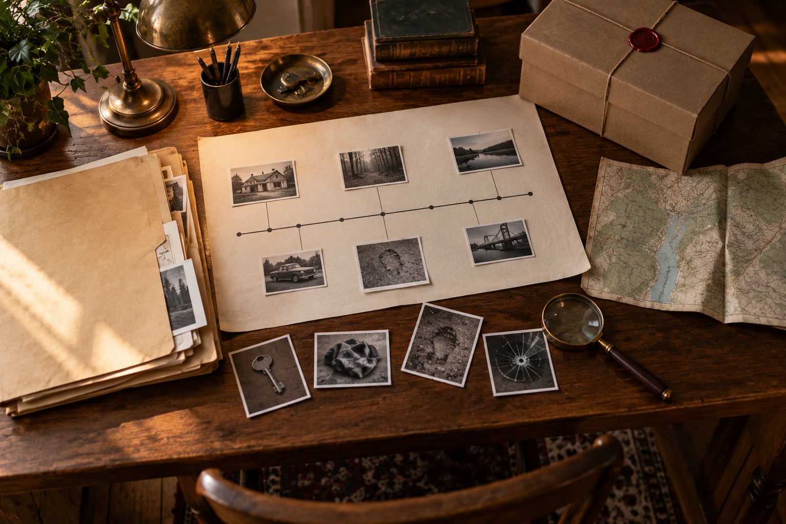 how to write a cold case mystery