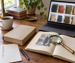 how to find out of print crime novels