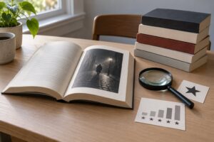 how to understand goodreads ratings for crime novels