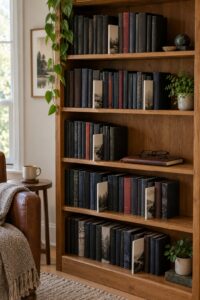 how to organize a crime fiction collection