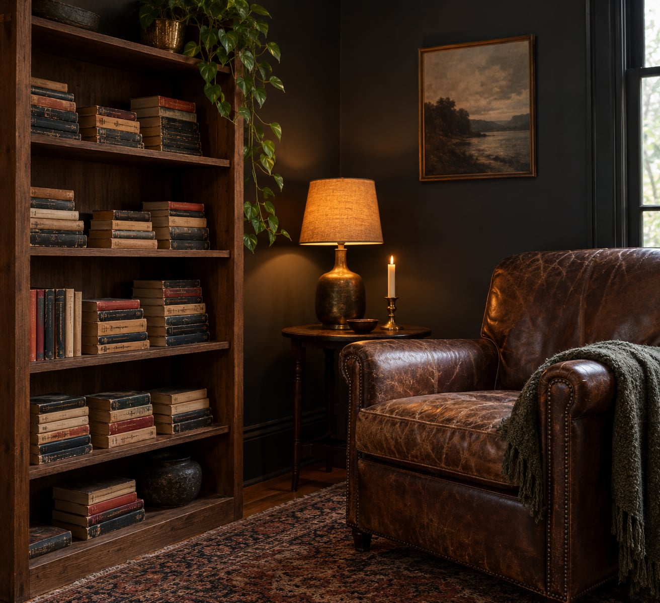 how to build a noir home library on a budget