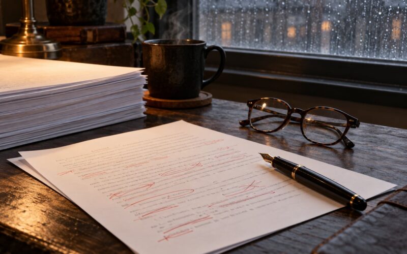 How to Cut Word Count Without Losing Tension: Crime Fiction 2026