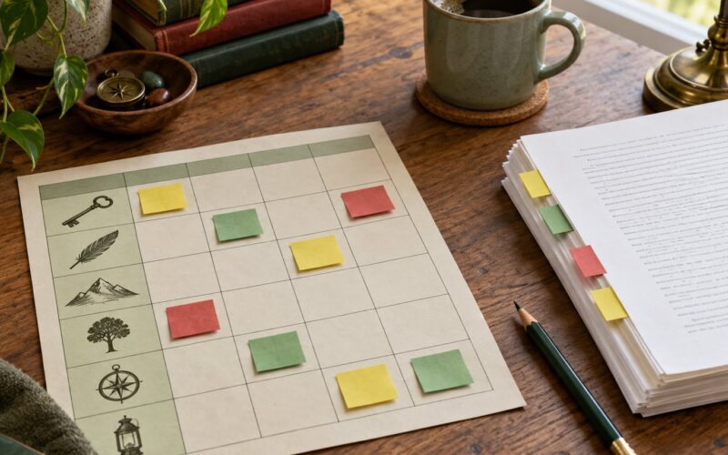 How to Keep Track of Clues While Drafting: 7-Step System (2026)