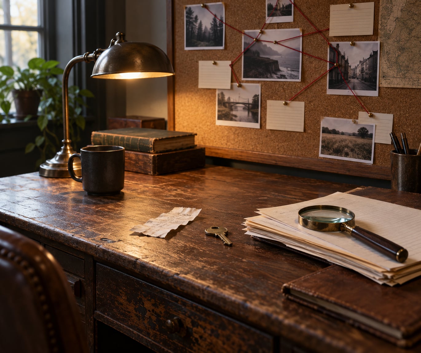 how to write an amateur sleuth who has a reason to investigate