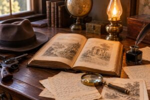 how the detective novel began