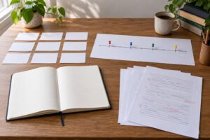 how to keep a large cast straight for readers