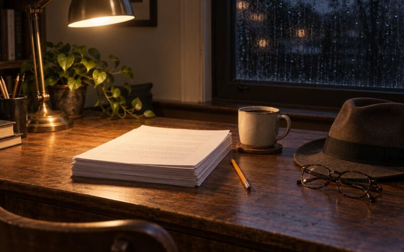 How to Write Hardboiled Prose Without Parody: Voice First (2026)