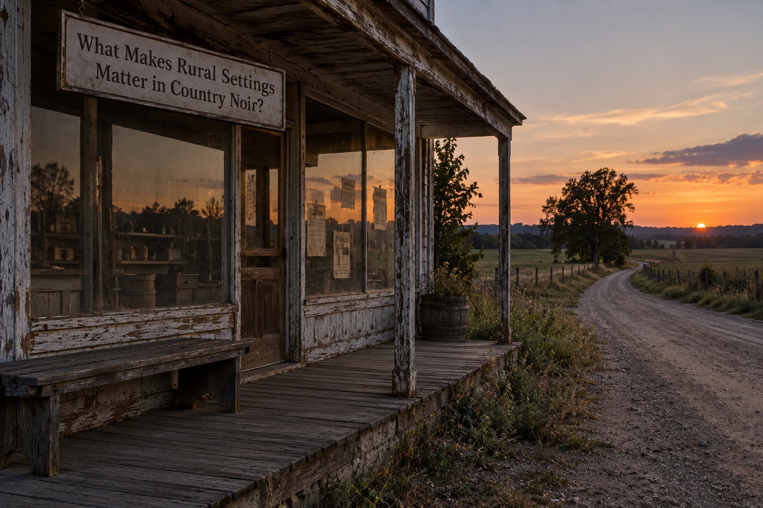 What Makes Rural Settings Matter in Country Noir?