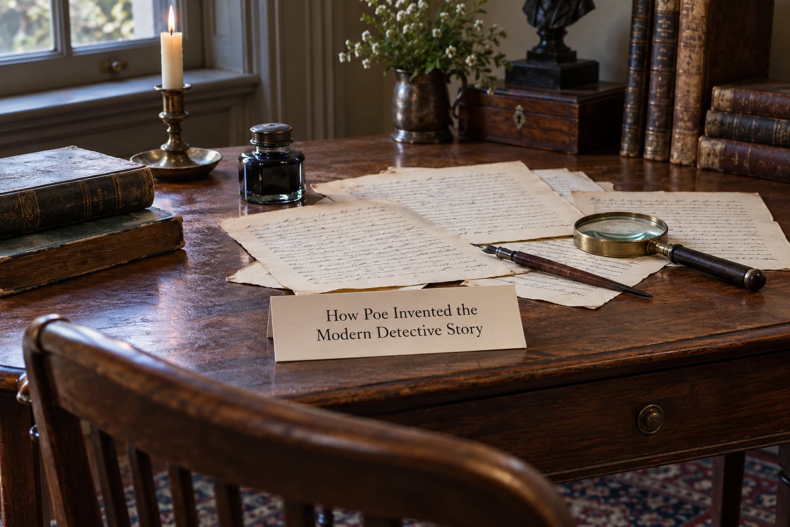 How Poe Invented the Modern Detective Story