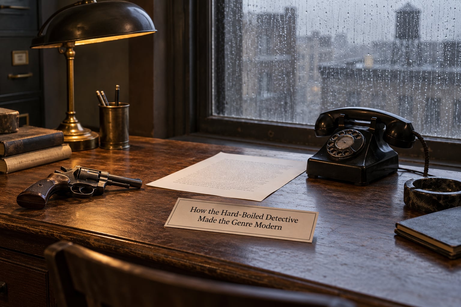 How the Hard-Boiled Detective Made the Genre Modern