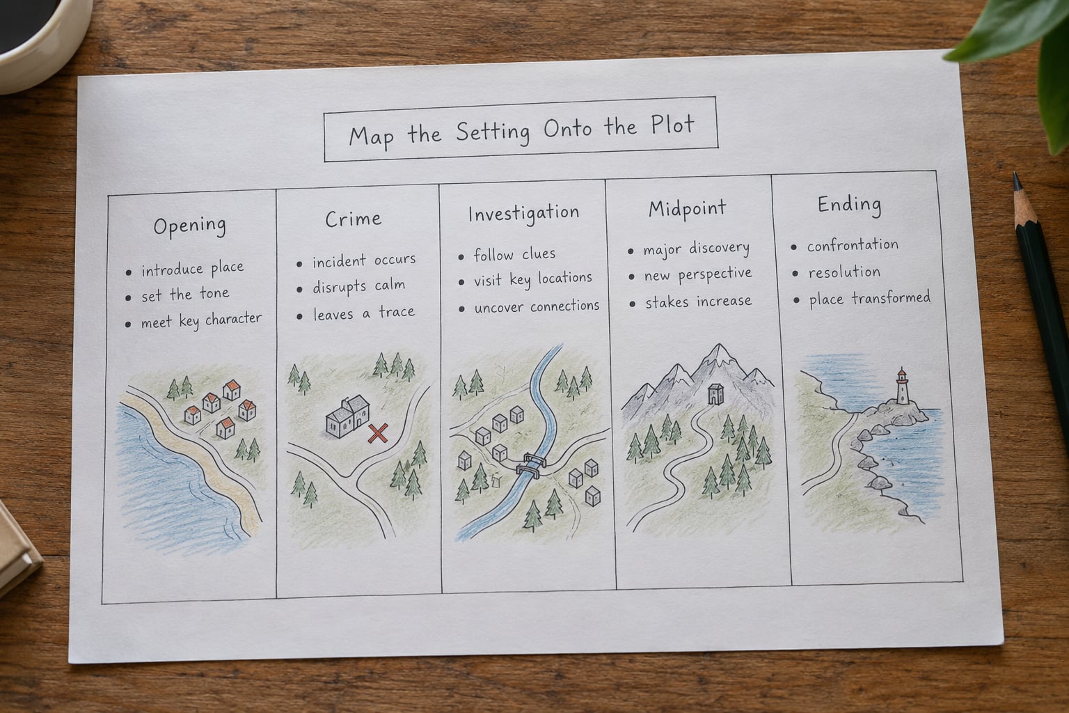 Map the Setting Onto the Plot