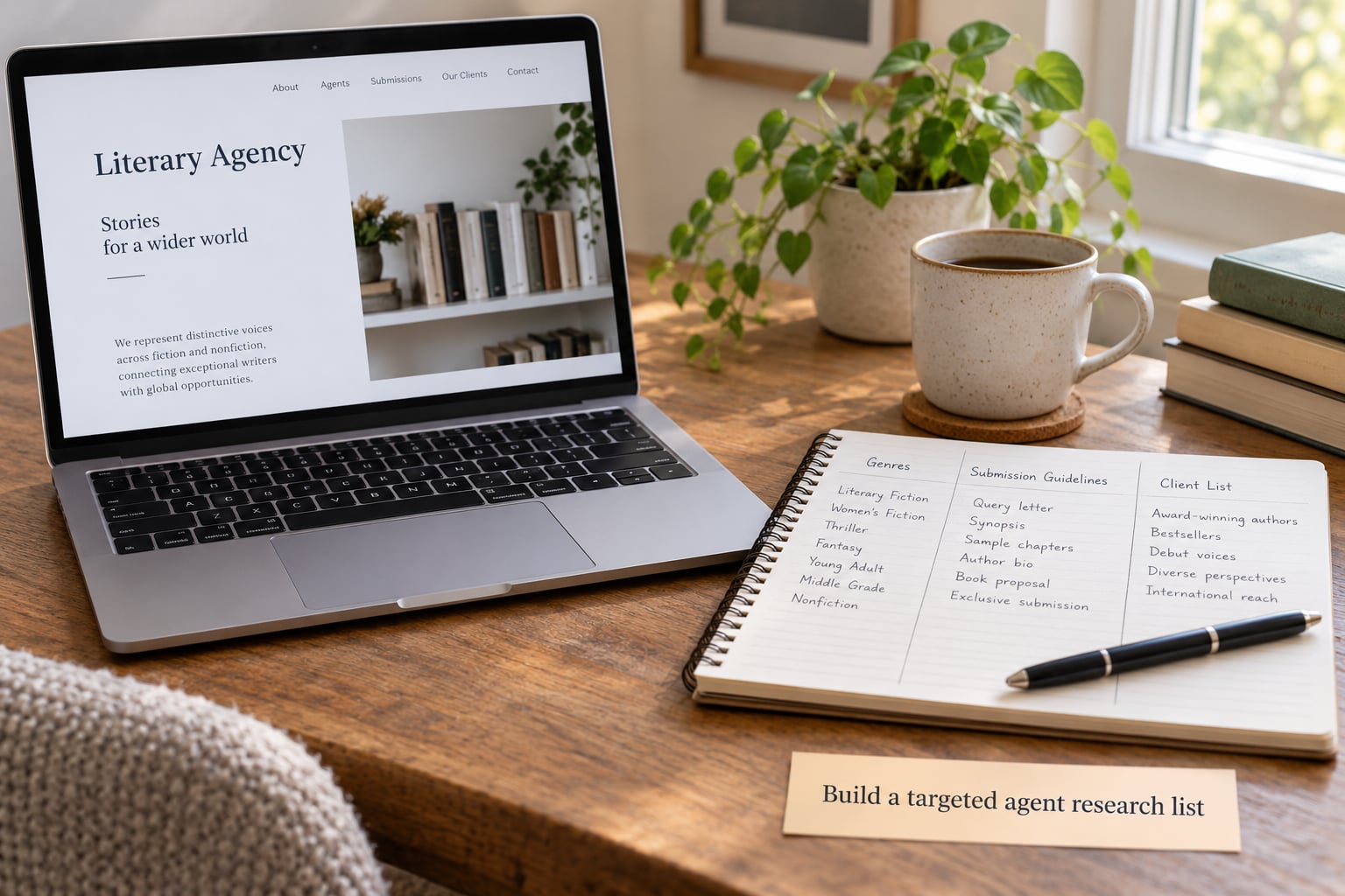 Build a targeted agent research list