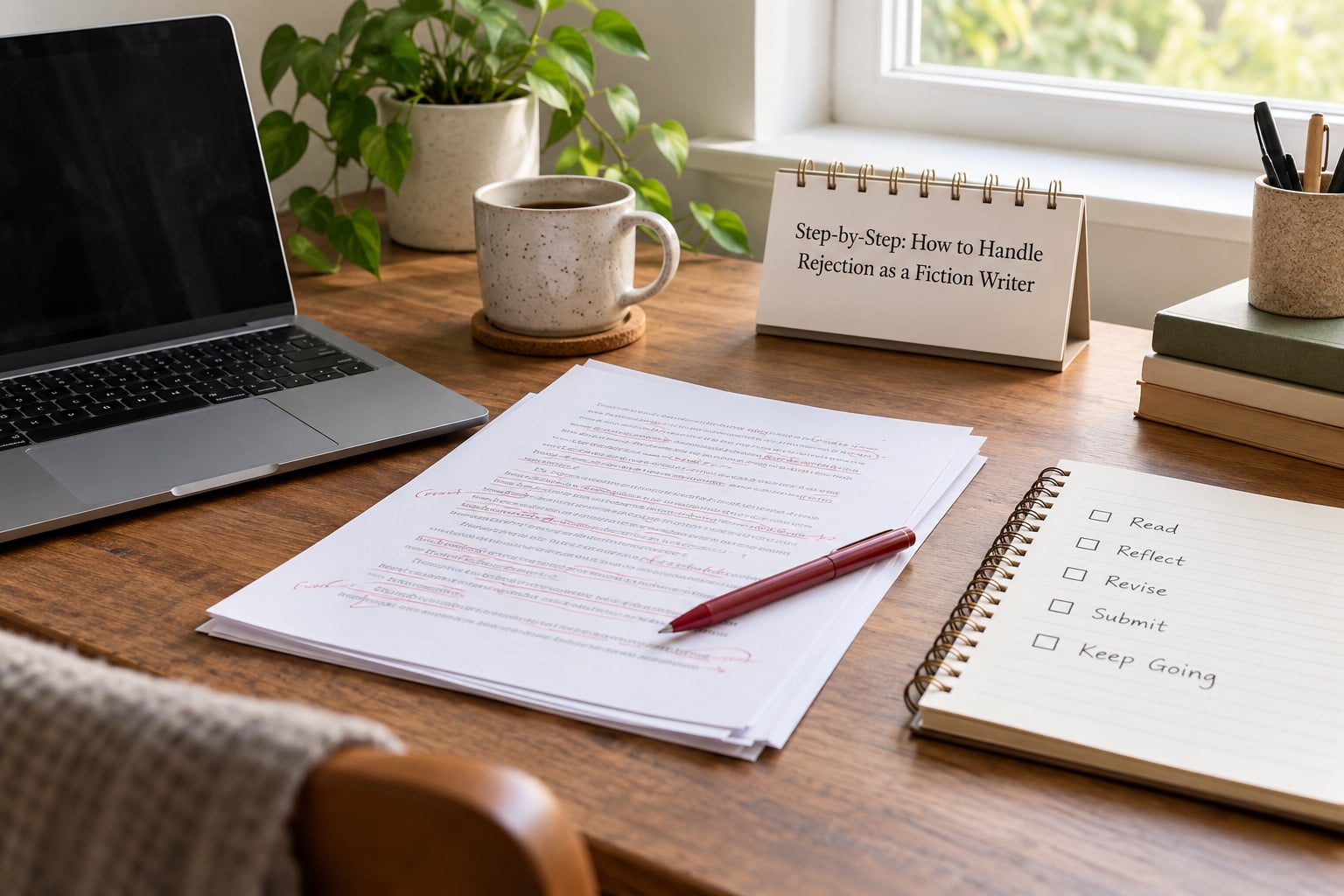 Step-by-Step: How to Handle Rejection as a Fiction Writer