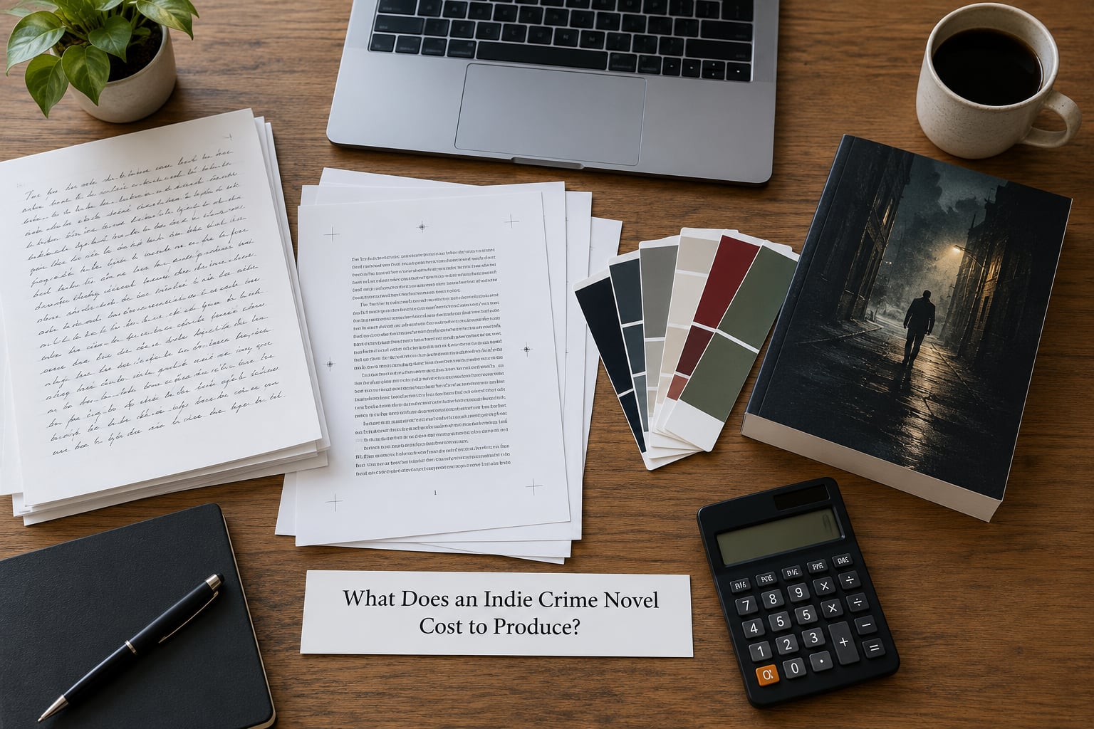 What Does an Indie Crime Novel Cost to Produce?