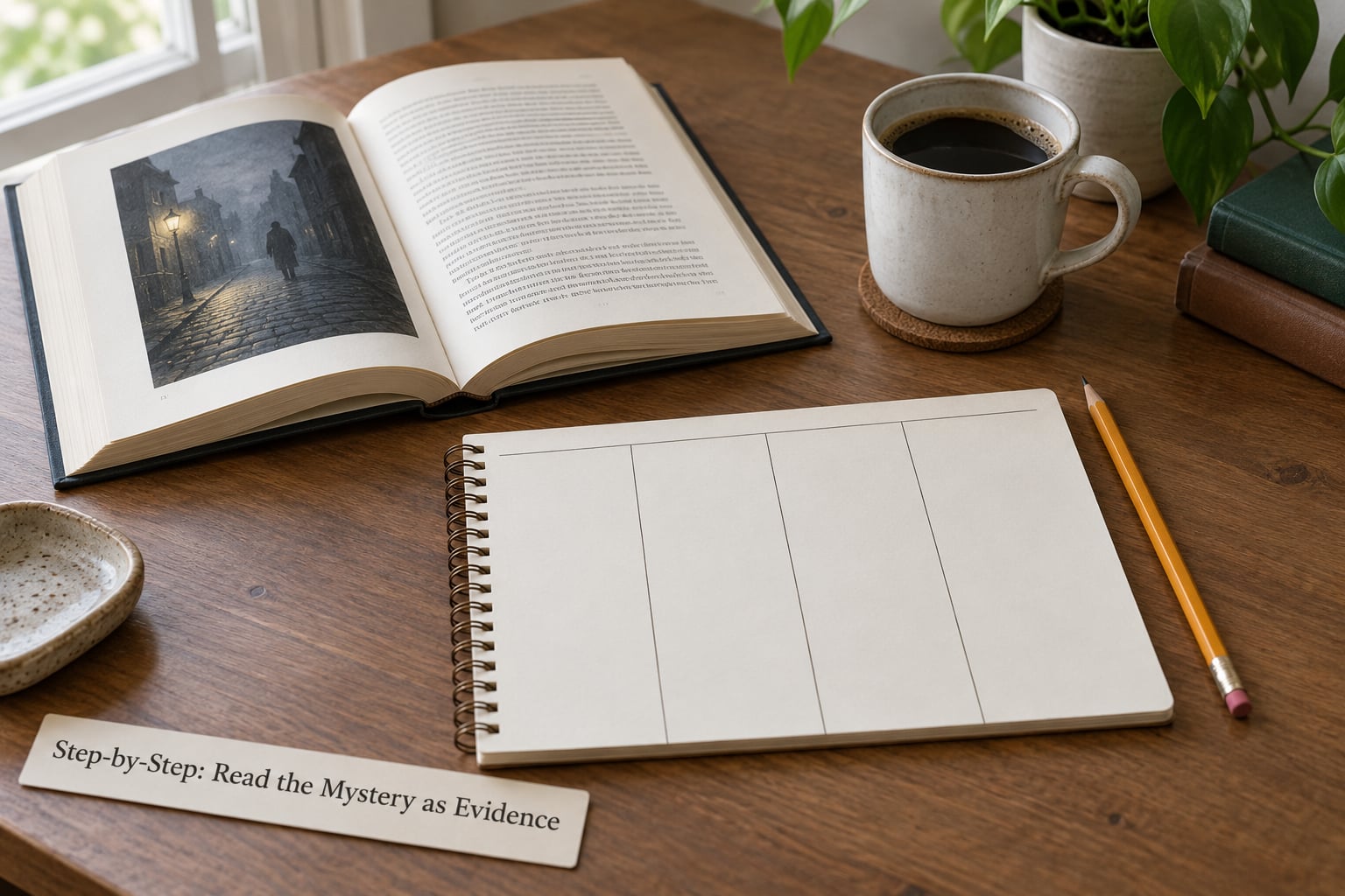 Step-by-Step: Read the Mystery as Evidence