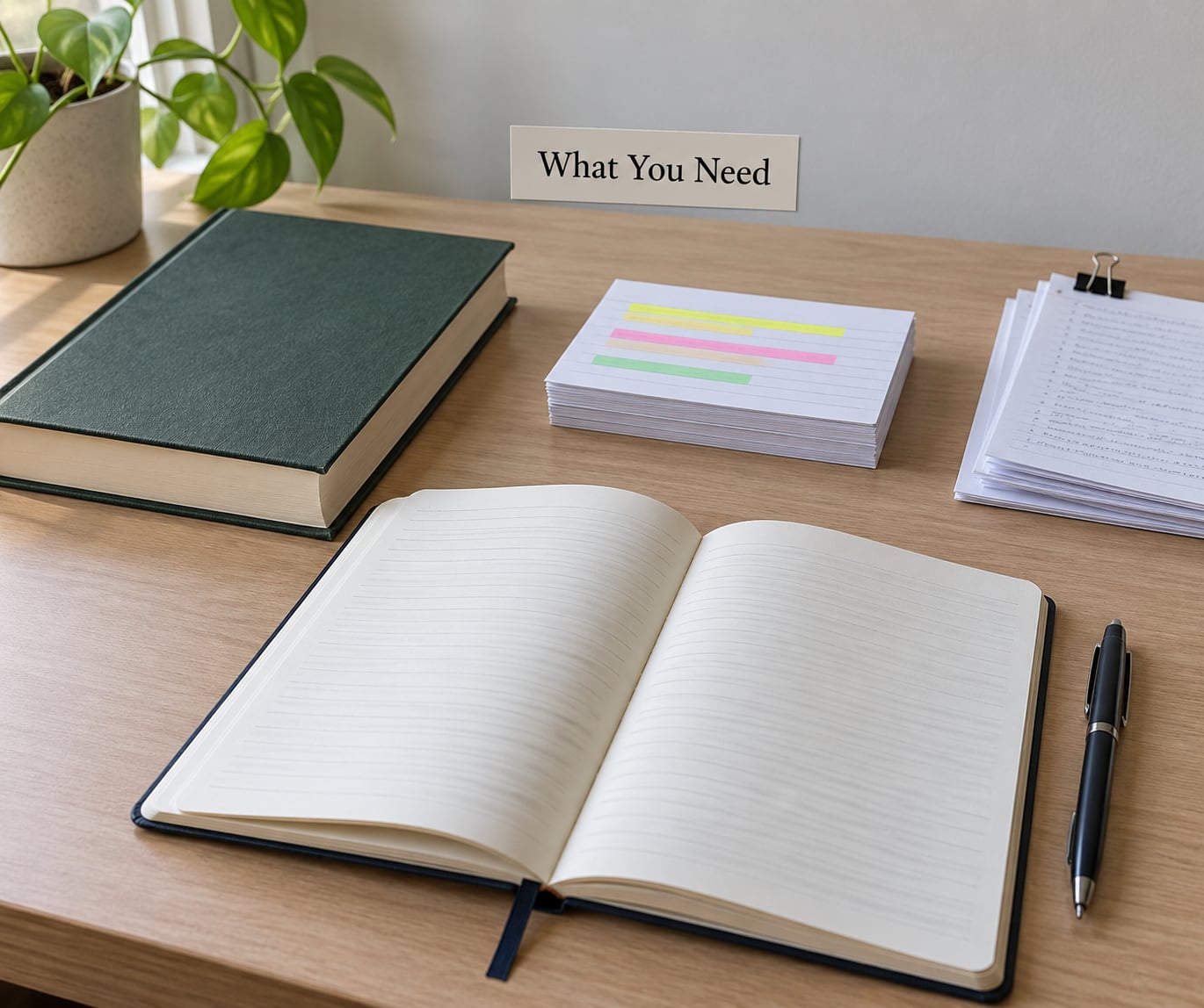 What You Need