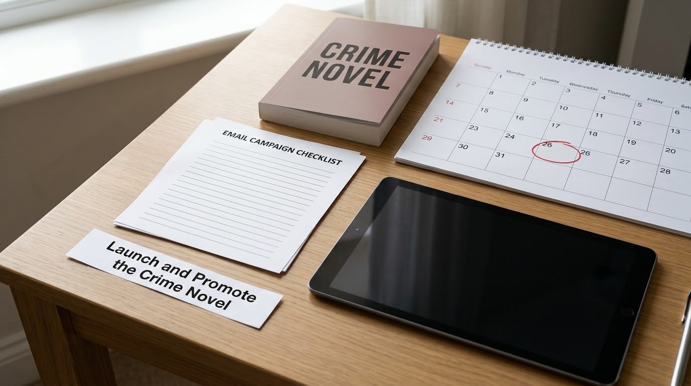 Launch and Promote the Crime Novel