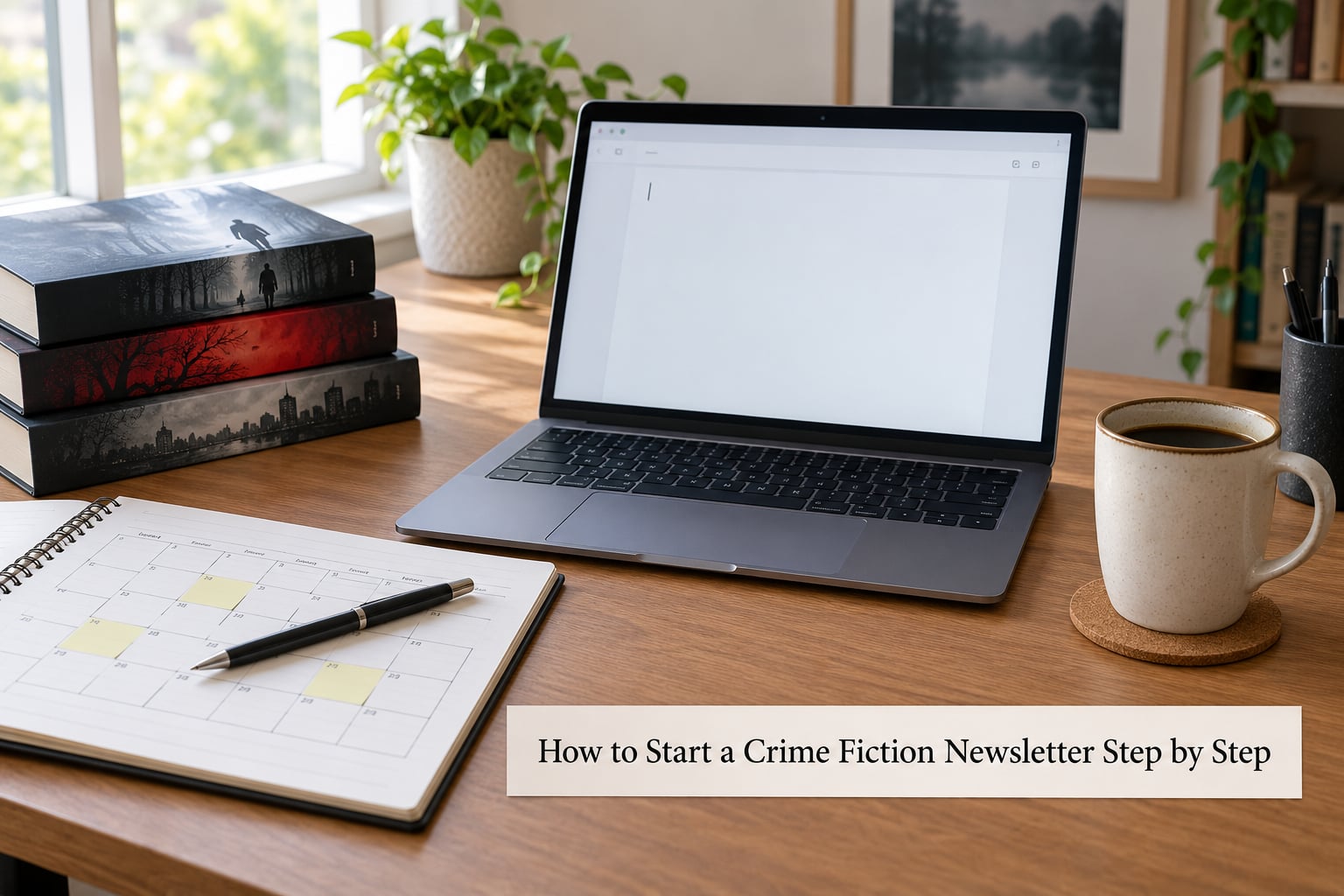 How to Start a Crime Fiction Newsletter Step by Step