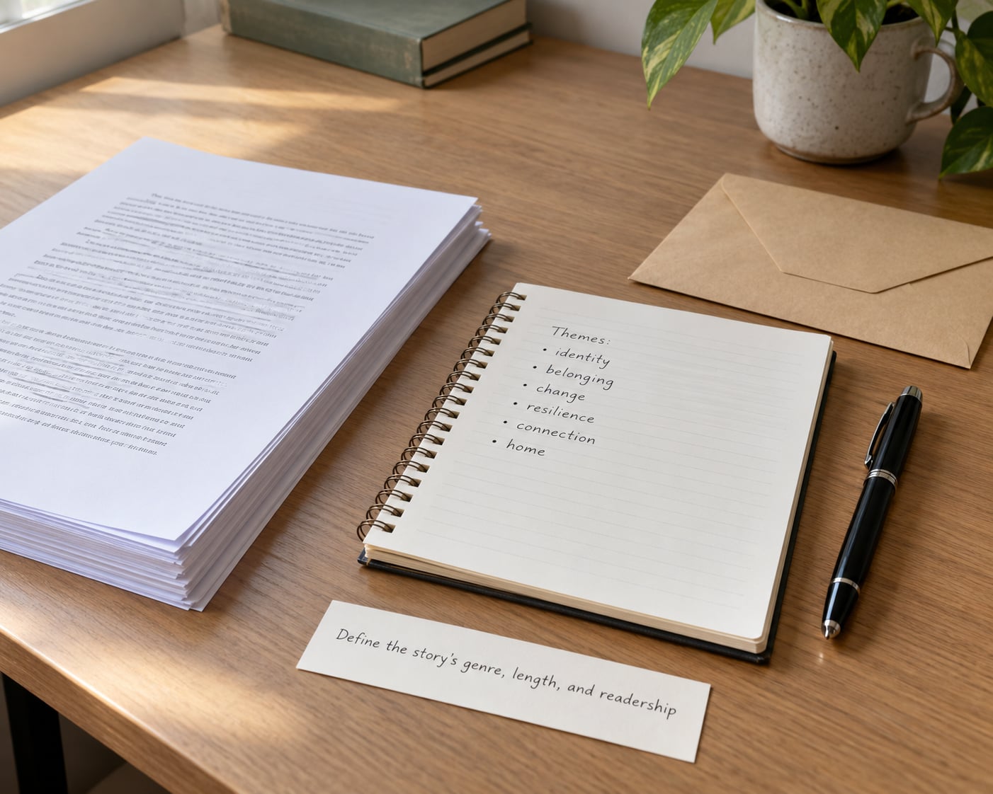 Define the story's genre, length, and readership