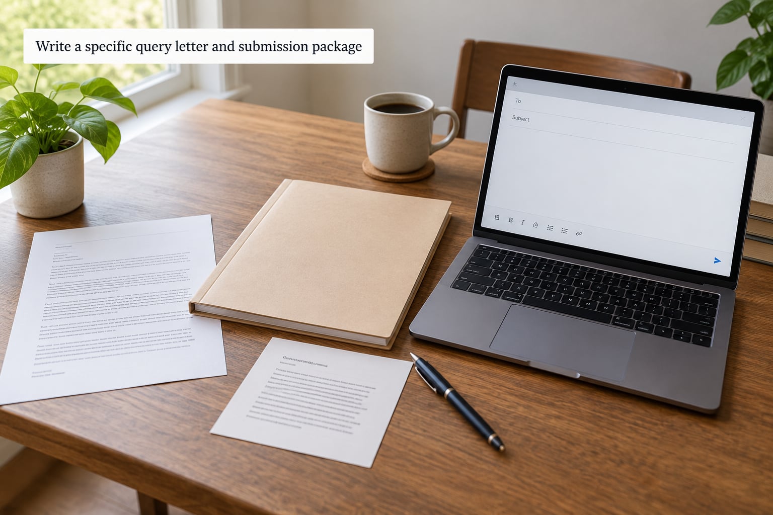 Write a specific query letter and submission package