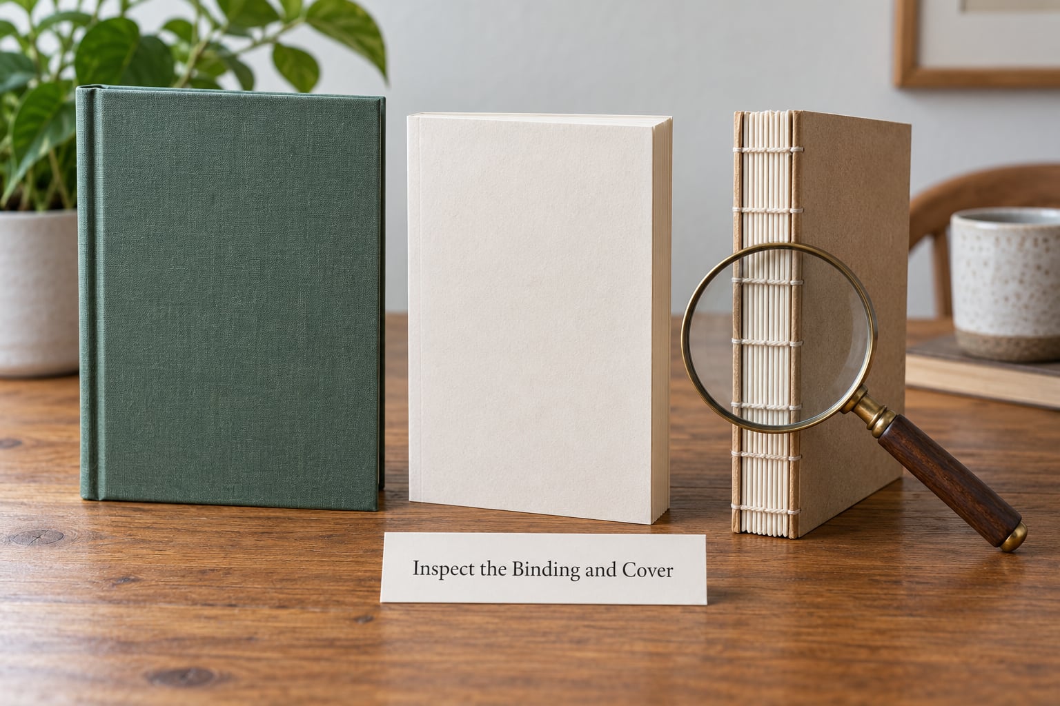 Inspect the Binding and Cover