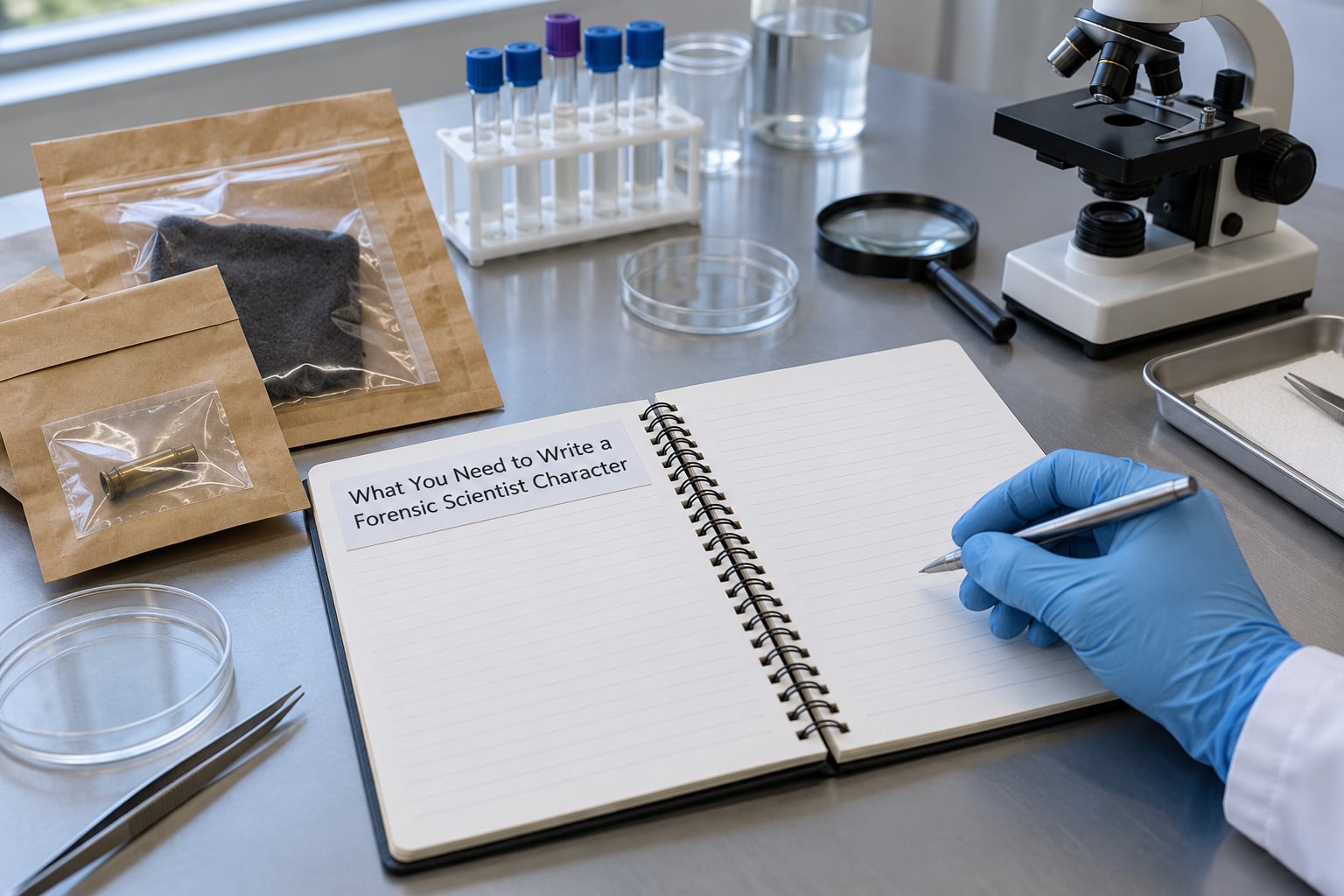 What You Need to Write a Forensic Scientist Character