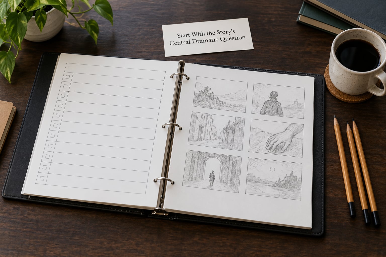 Start With the Story's Central Dramatic Question