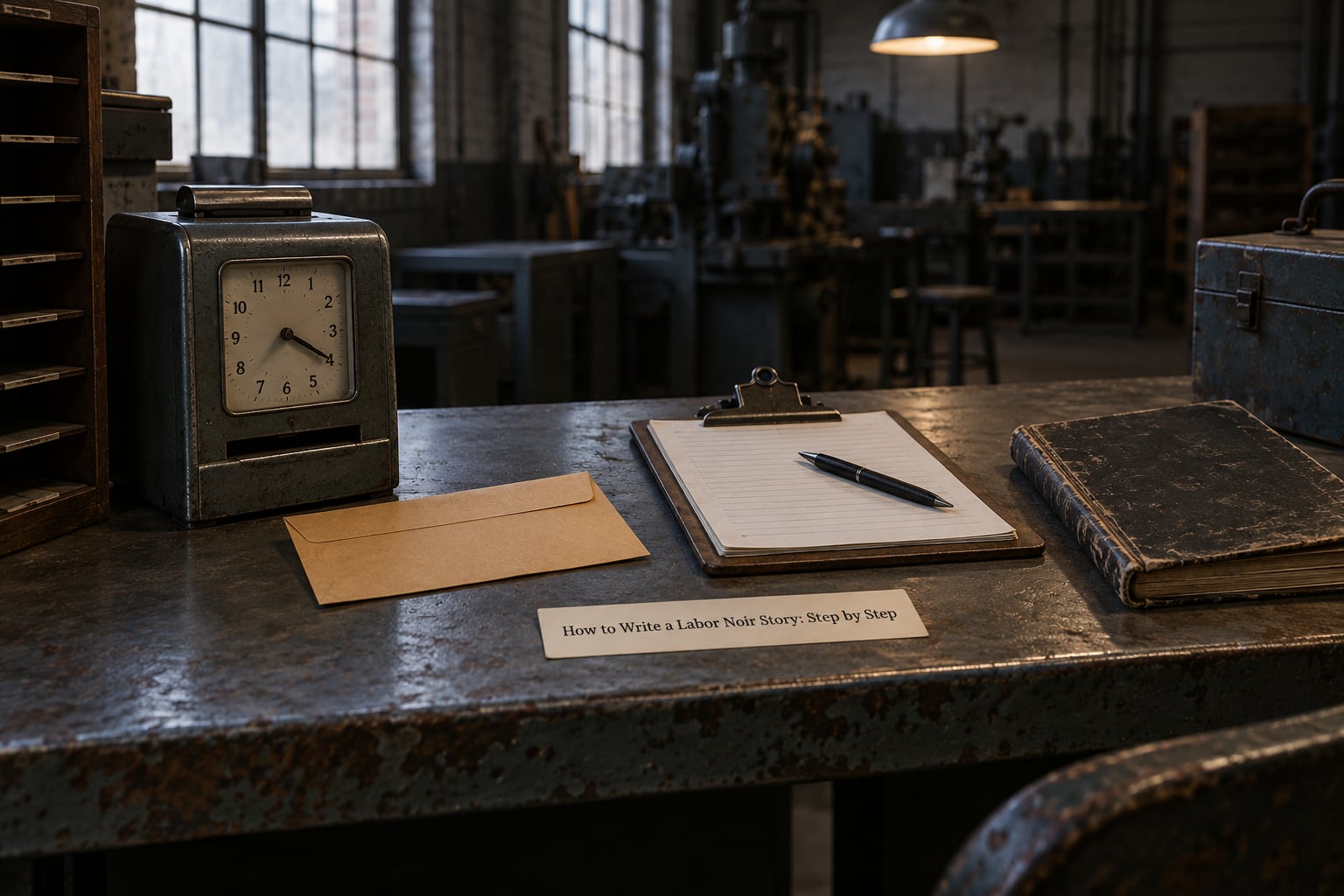 How to Write a Labor Noir Story: Step by Step
