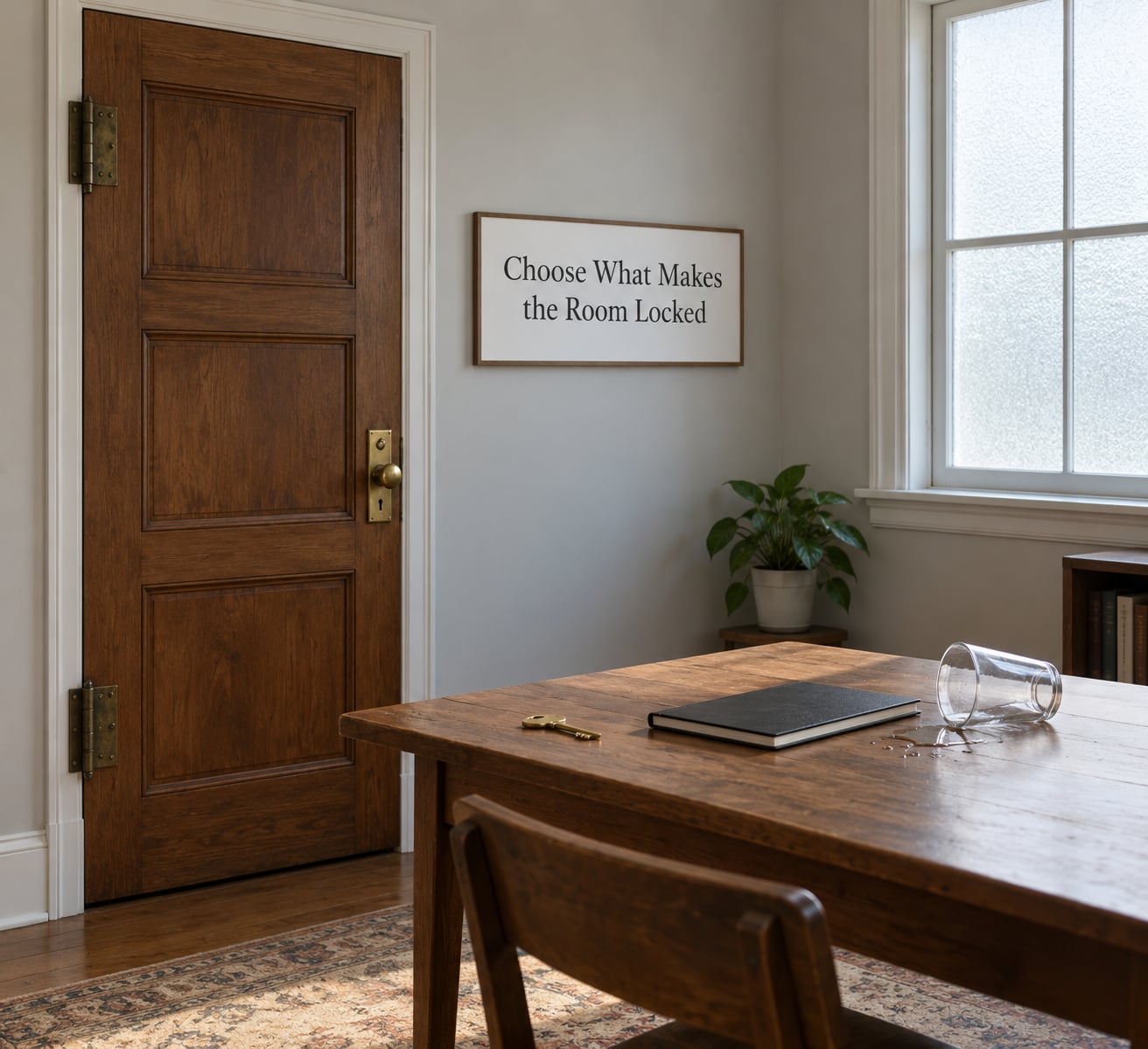 Choose What Makes the Room Locked