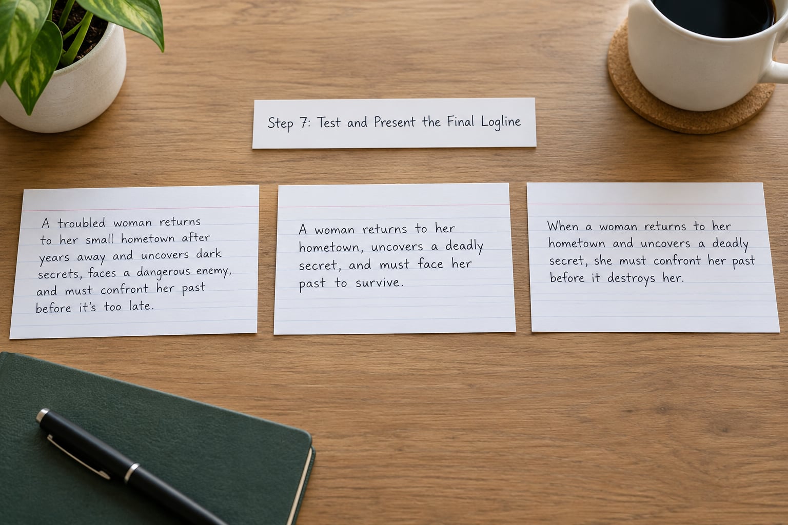 Step 7: Test and Present the Final Logline