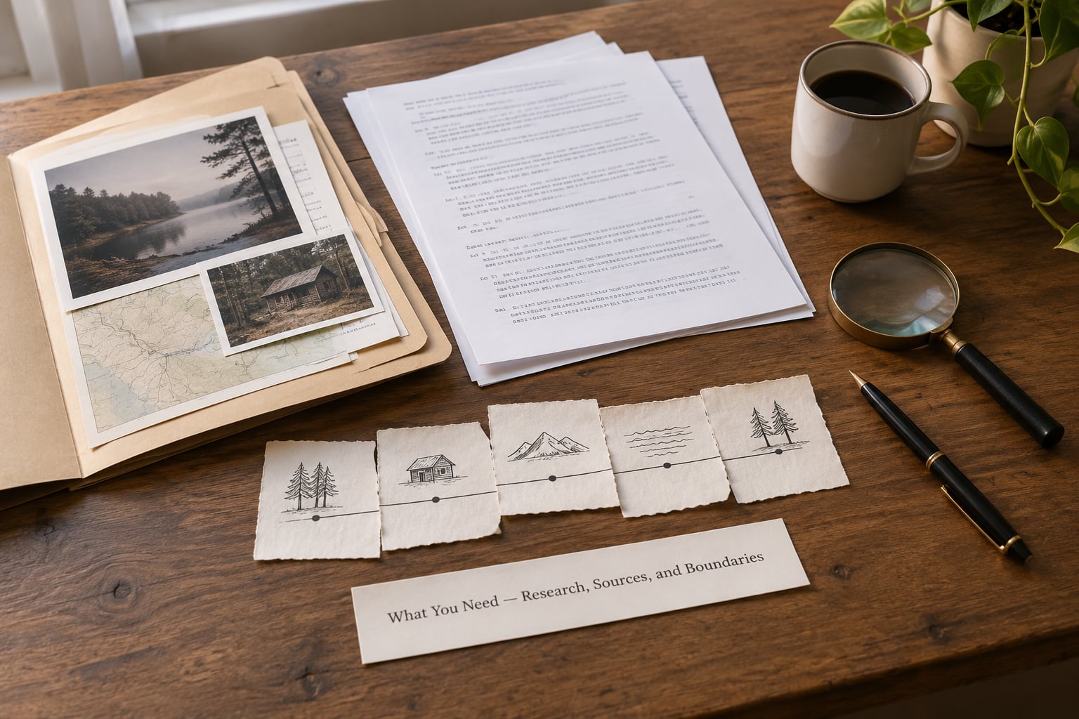 What You Need — Research, Sources, and Boundaries