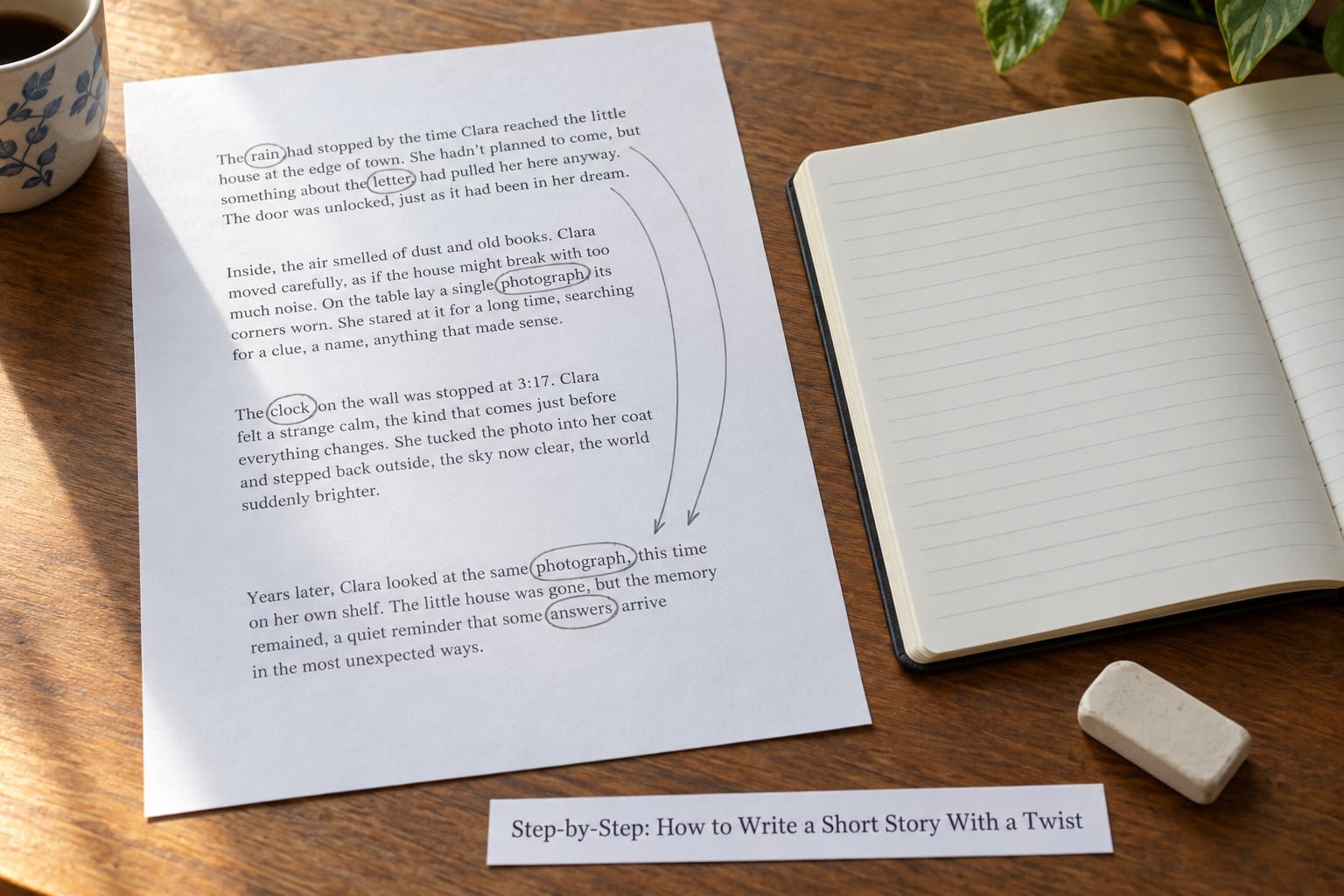 Step-by-Step: How to Write a Short Story With a Twist