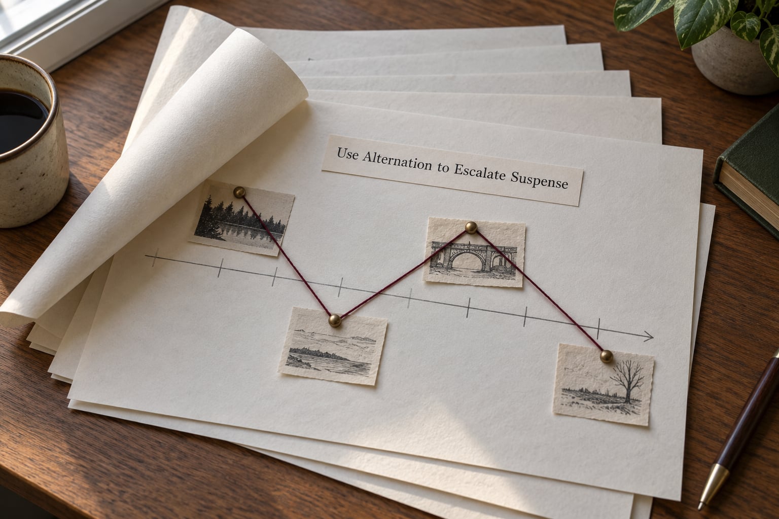 Use Alternation to Escalate Suspense
