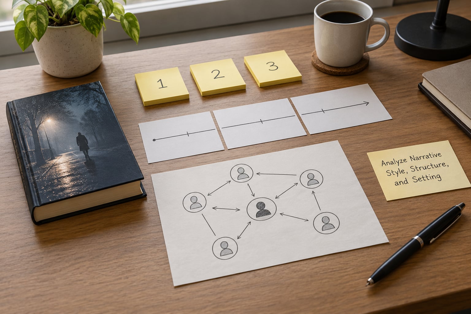 Analyze Narrative Style, Structure, and Setting