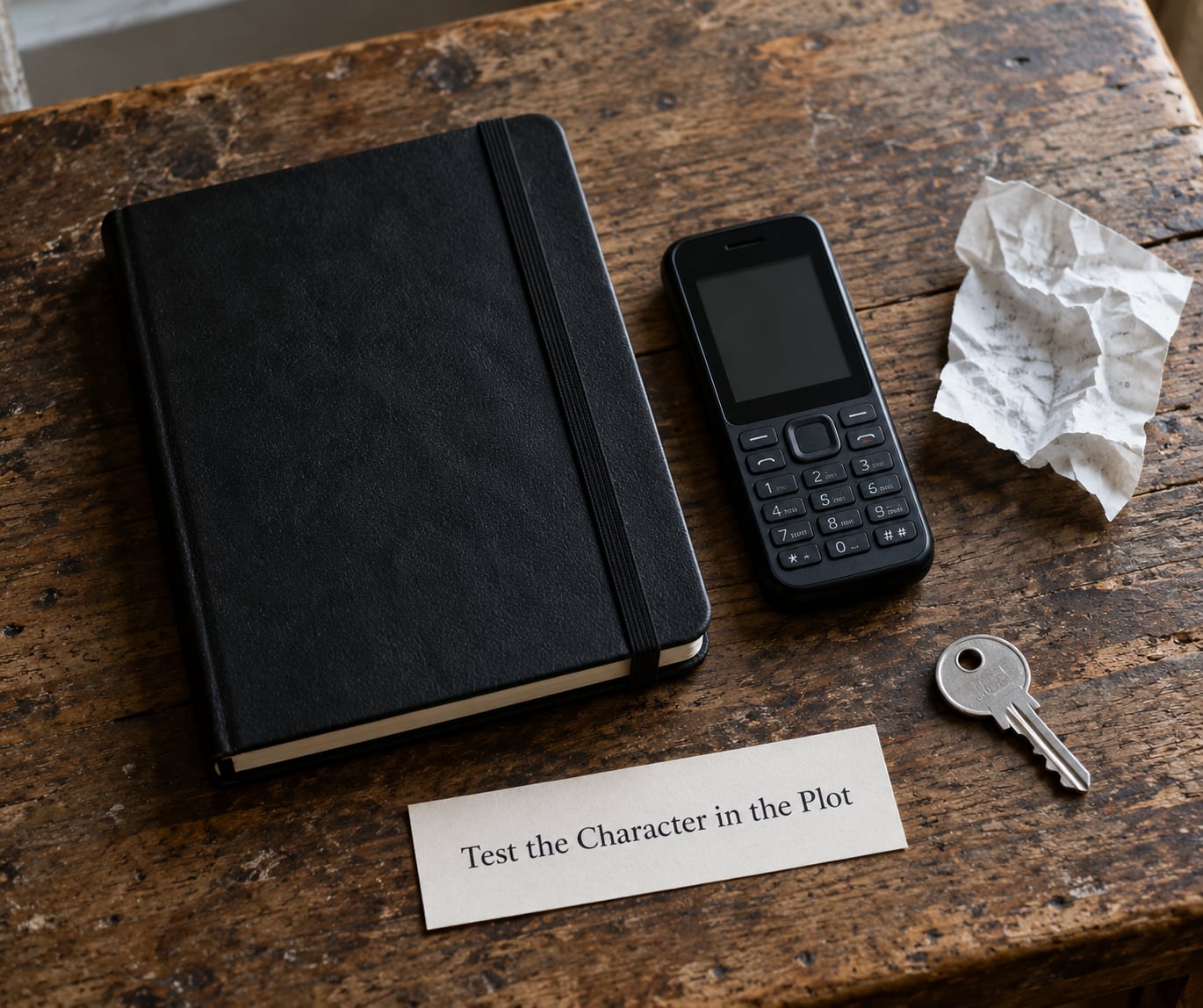 Test the Character in the Plot