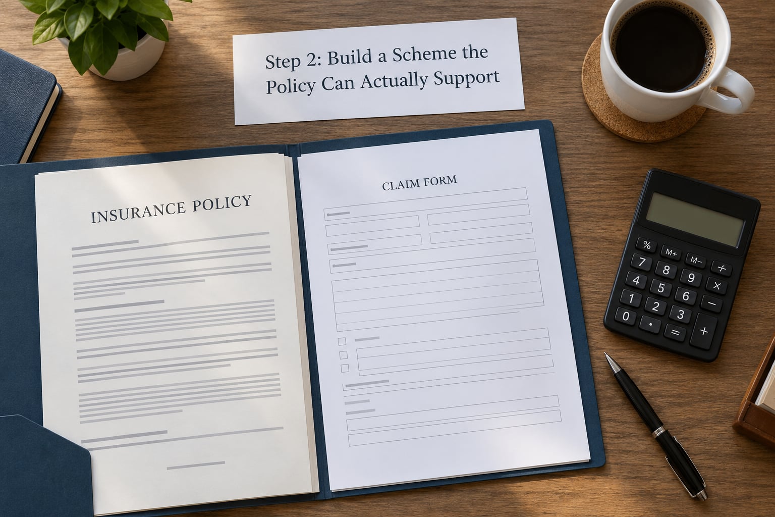 Step 2: Build a Scheme the Policy Can Actually Support
