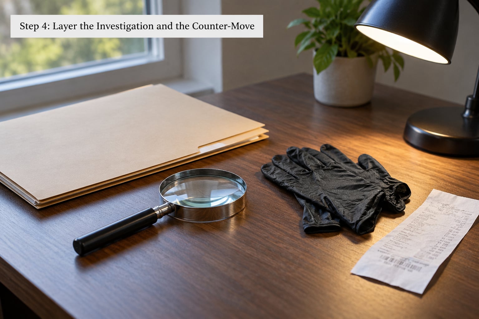 Step 4: Layer the Investigation and the Counter-Move