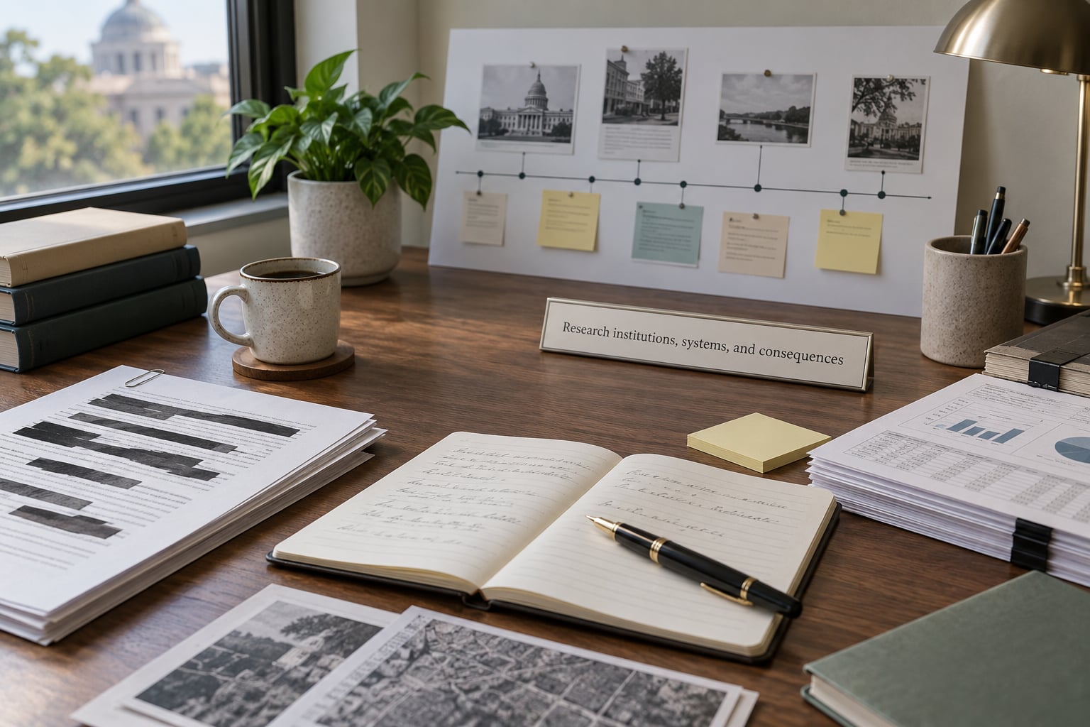 Research institutions, systems, and consequences