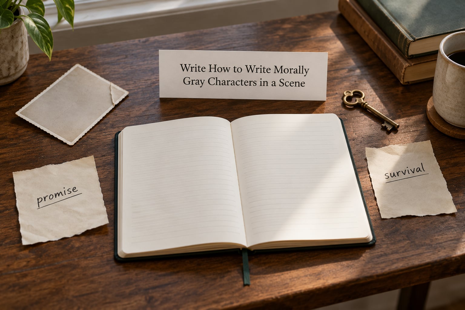 Write How to Write Morally Gray Characters in a Scene