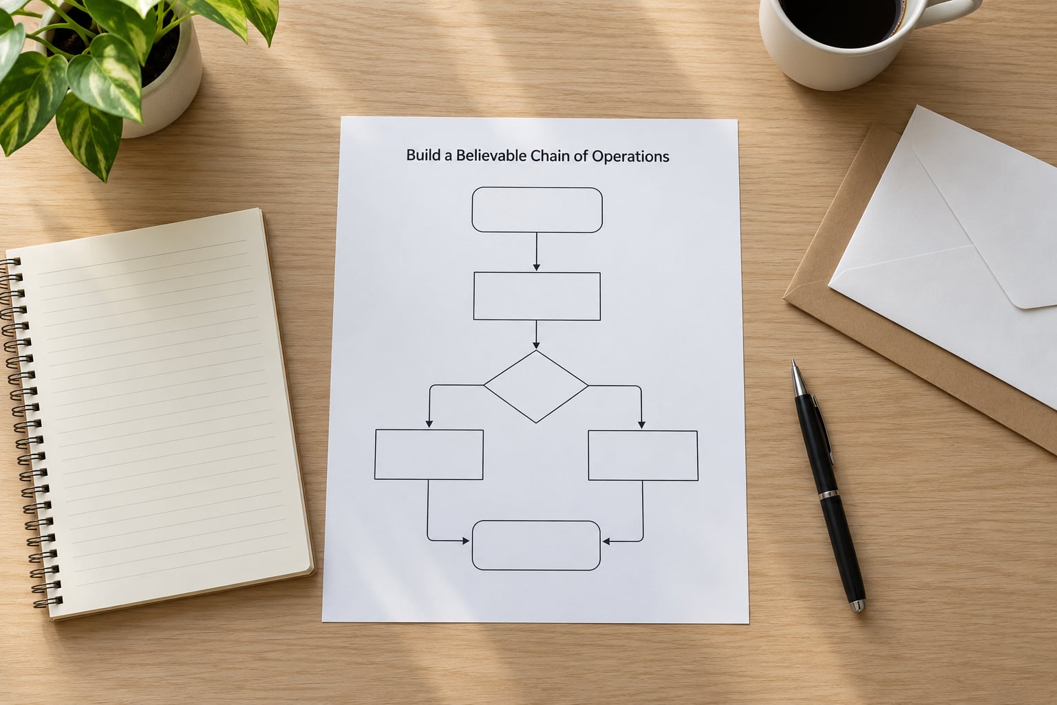 Build a Believable Chain of Operations