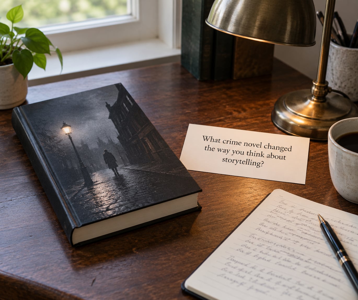 What crime novel changed the way you think about storytelling?