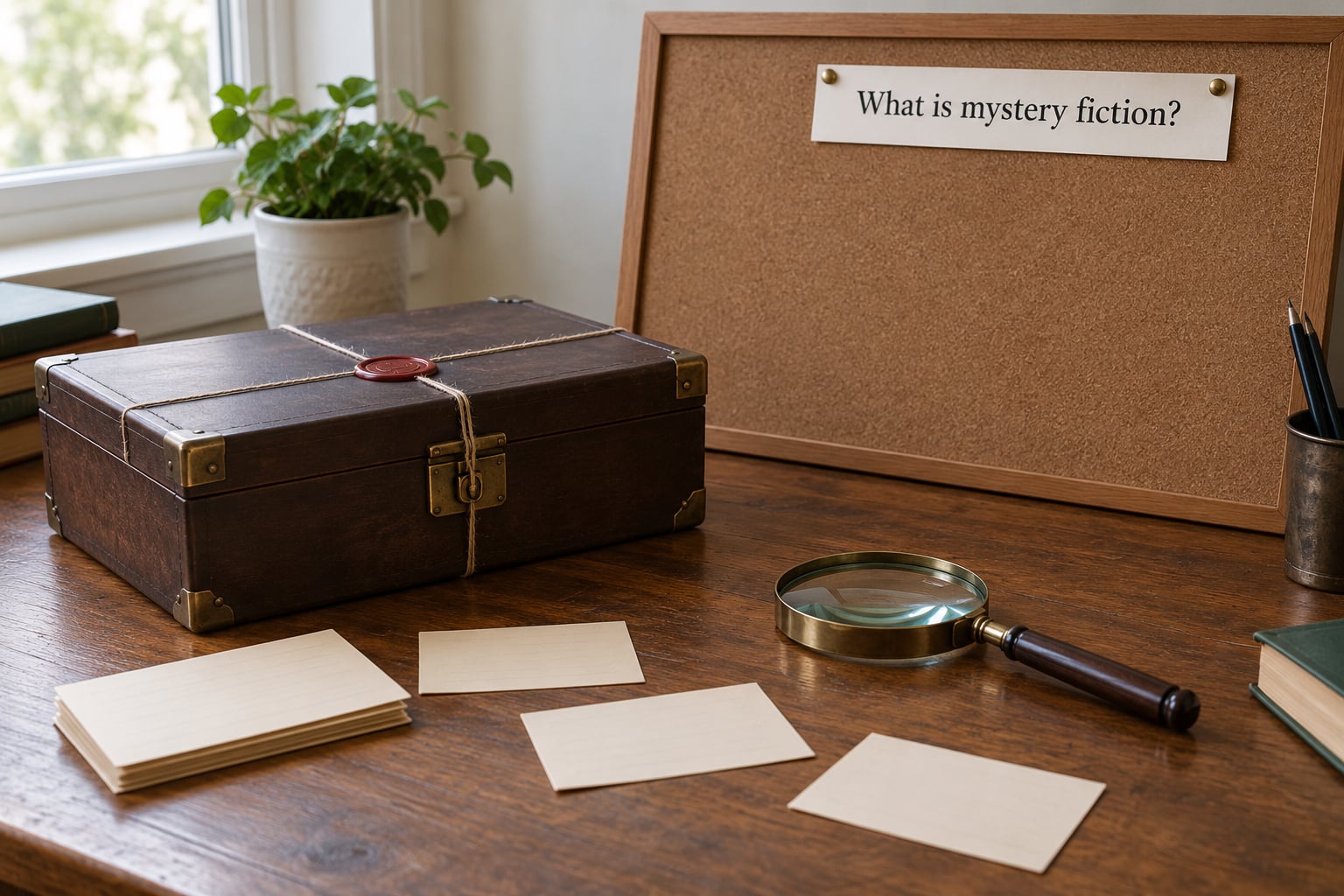 What is mystery fiction?