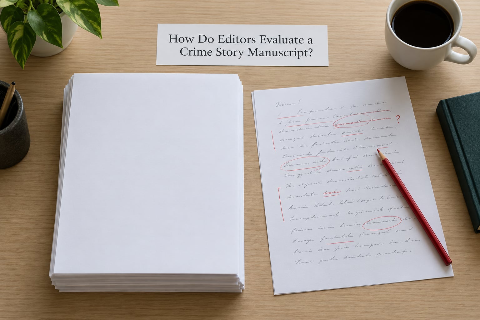How Do Editors Evaluate a Crime Story Manuscript?