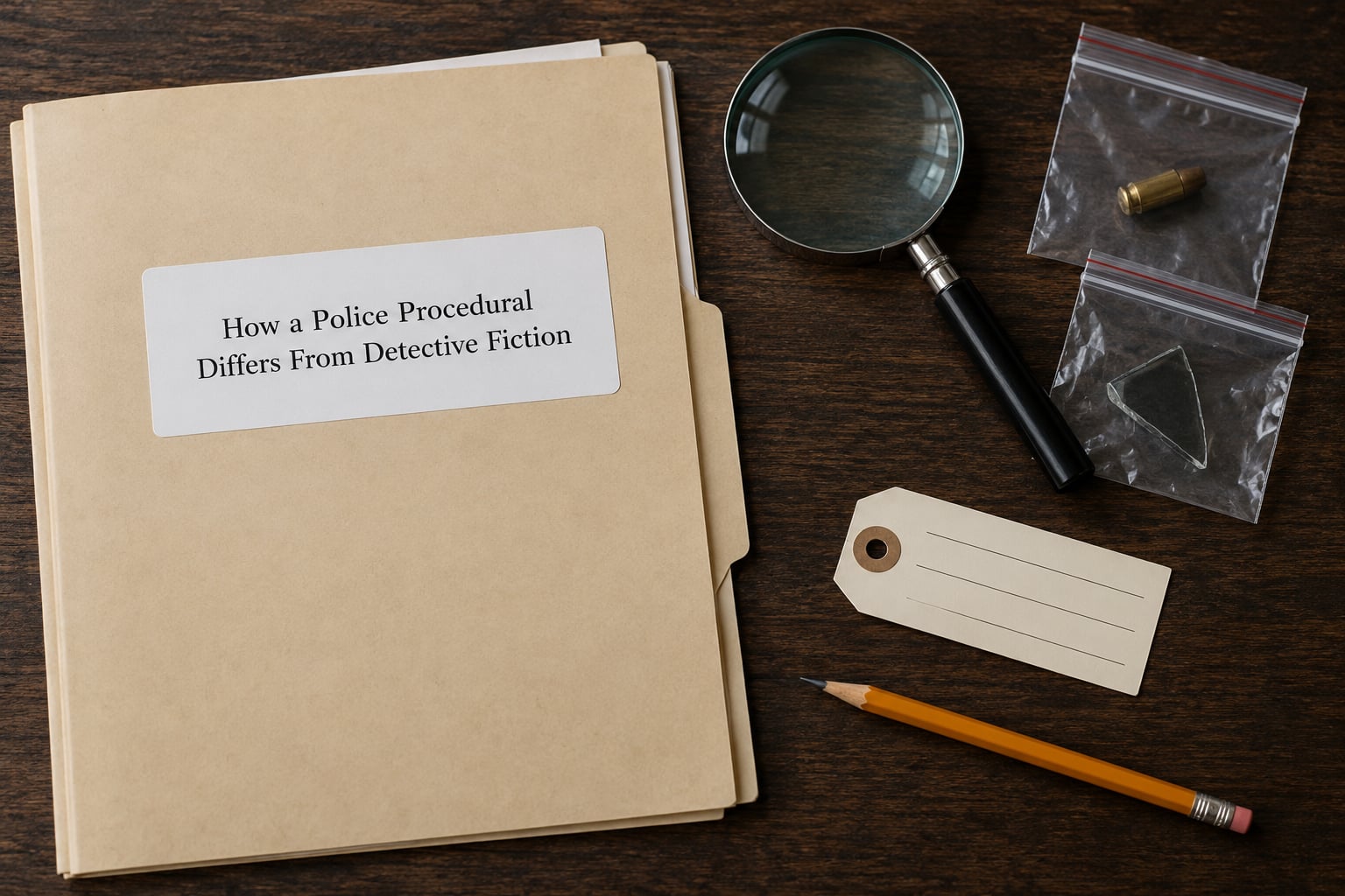 How a Police Procedural Differs From Detective Fiction