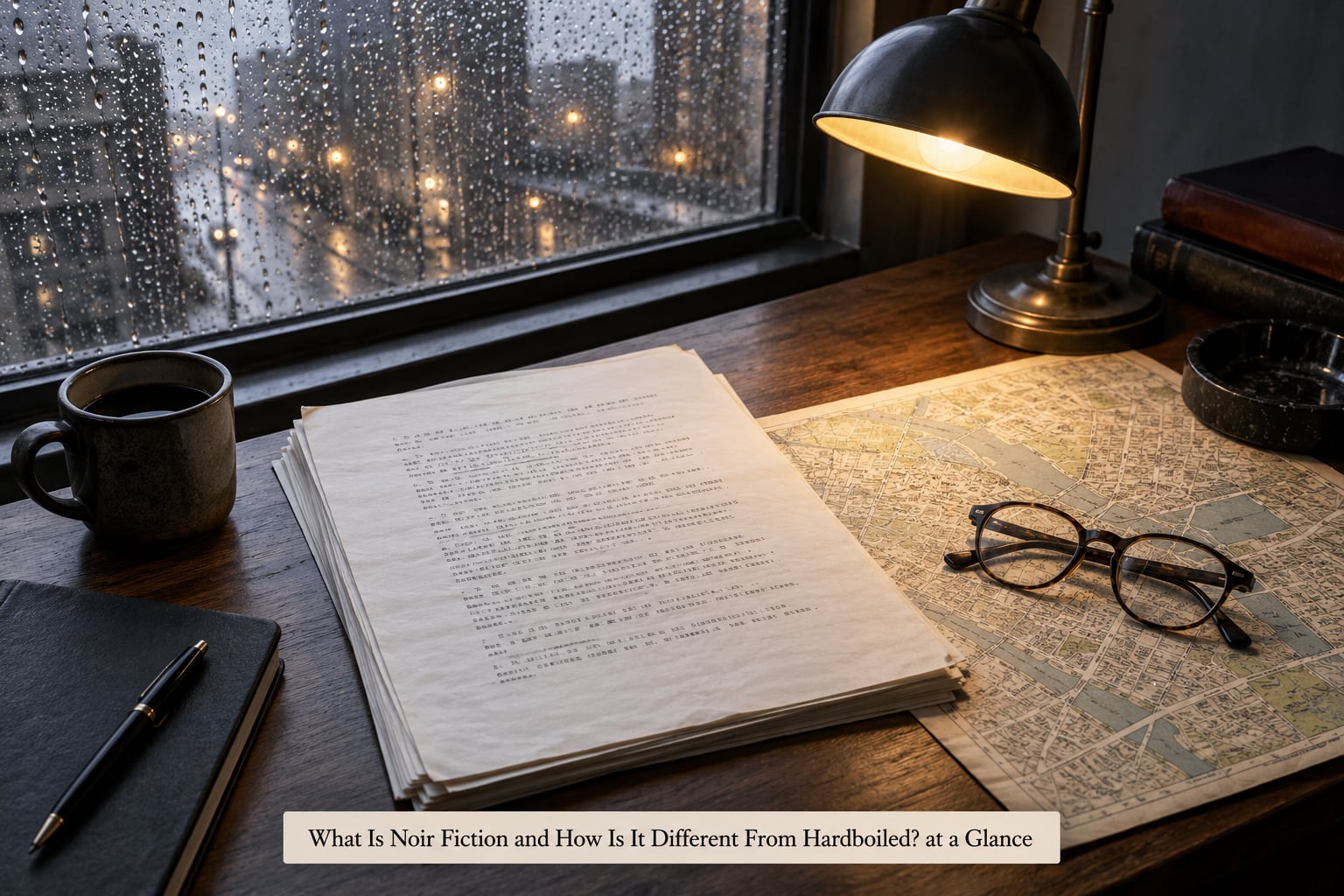 What Is Noir Fiction and How Is It Different From Hardboiled? at a Glance