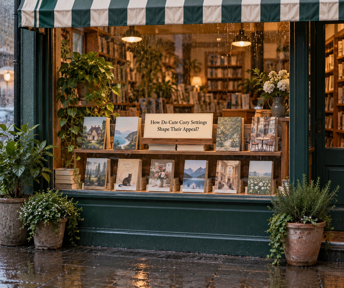 How Do Cute Cozy Settings Shape Their Appeal?