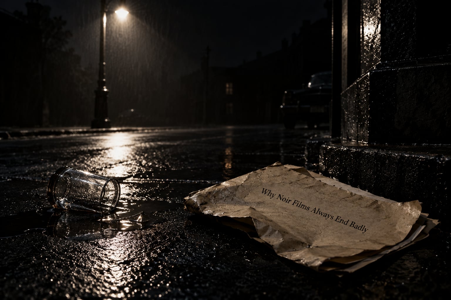 Why Noir Films Always End Badly