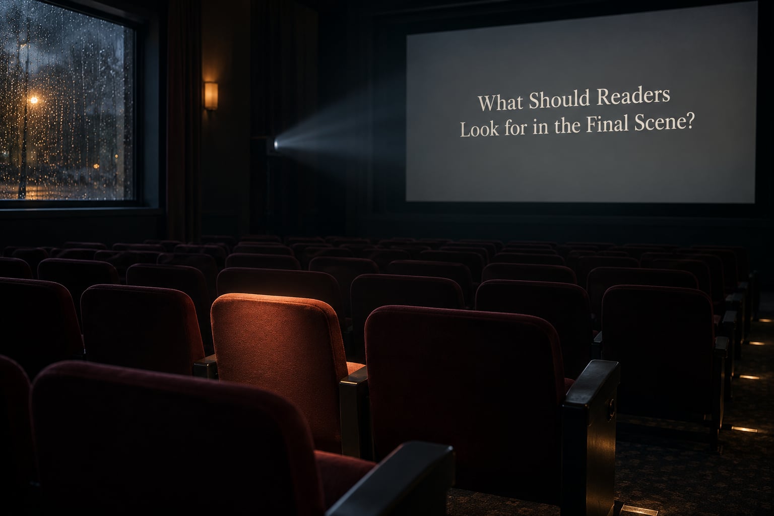 What Should Readers Look for in the Final Scene?