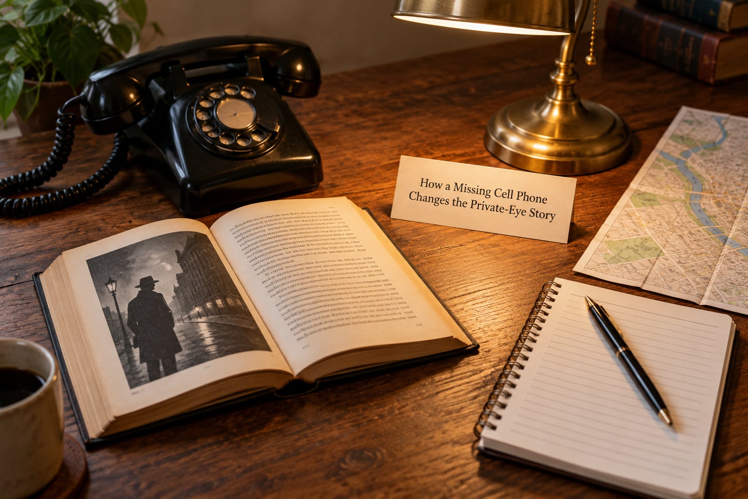 How a Missing Cell Phone Changes the Private-Eye Story