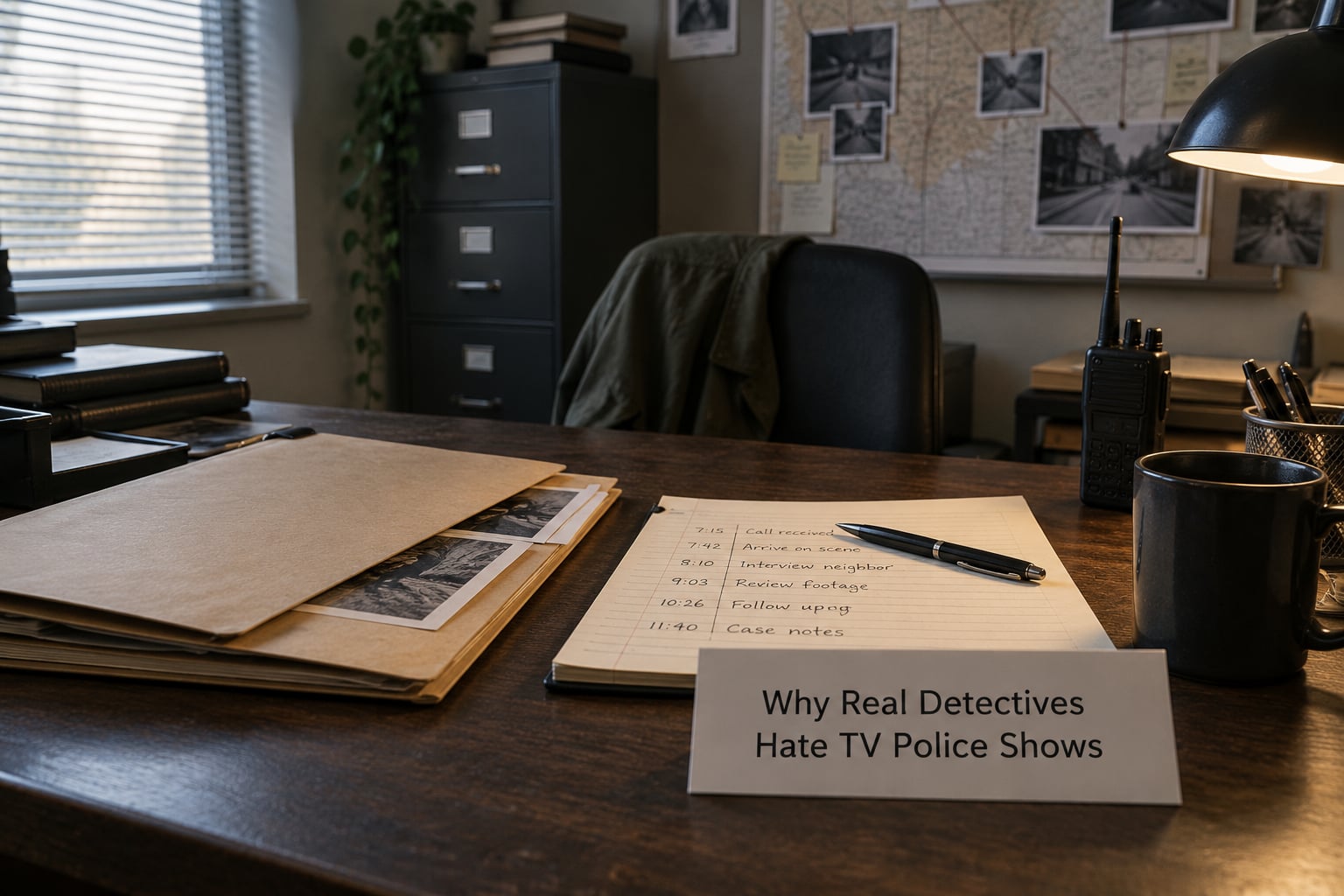 Why Real Detectives Hate TV Police Shows